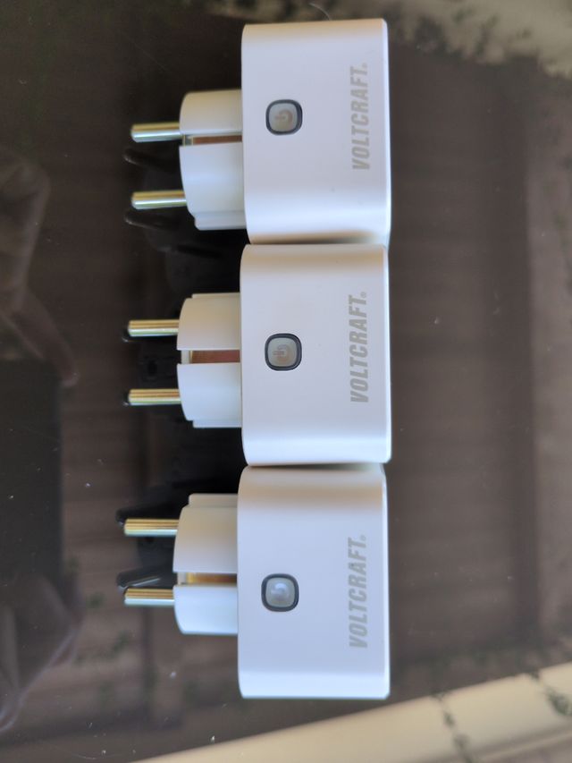 3 Adaptadores Enchufe Inteligente Voltcraft