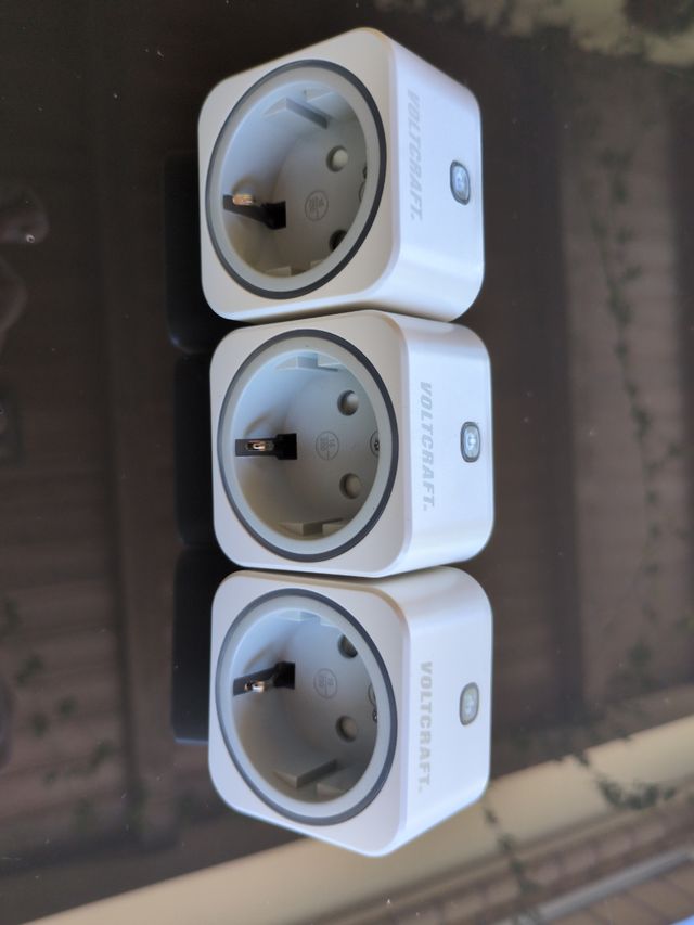 3 Adaptadores Enchufe Inteligente Voltcraft