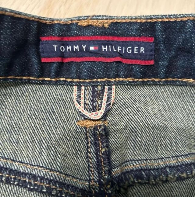 Mini Falda Vaquera Tommy Hilfiger Azul