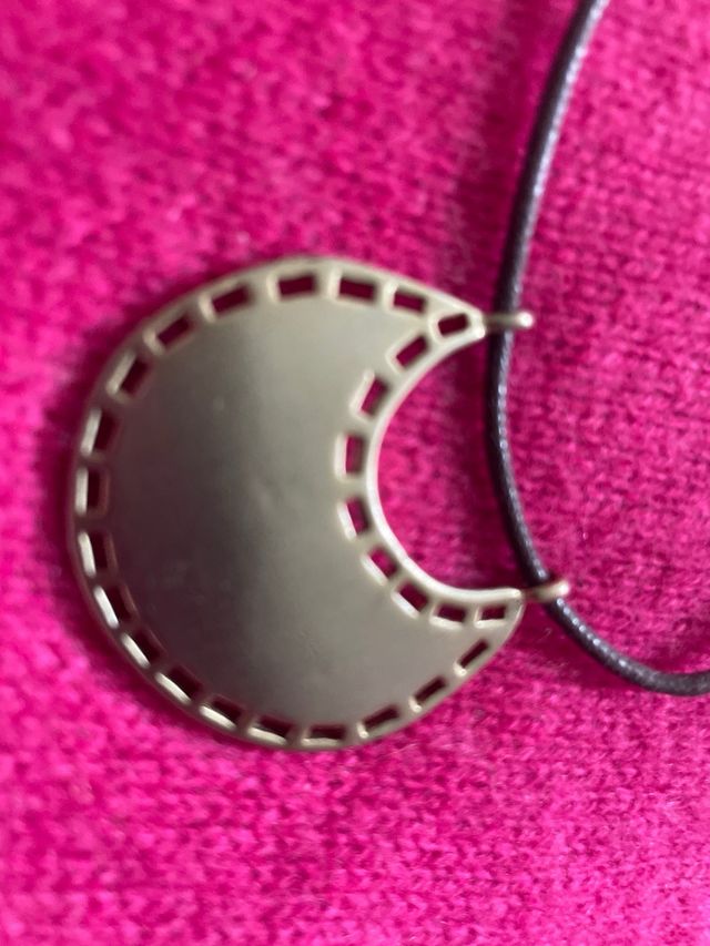 Collana etnica | Ciondolo lunare