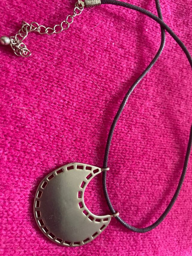 Collana etnica | Ciondolo lunare