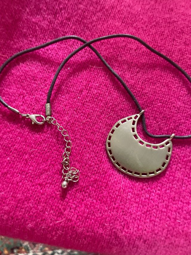 Collana etnica | Ciondolo lunare