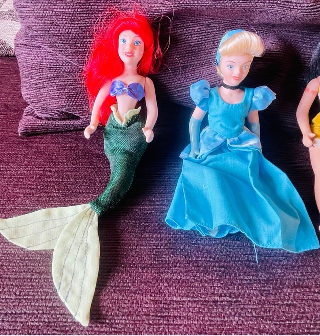 Muñecas Disney: Blancanieves, Jasmín, etc.