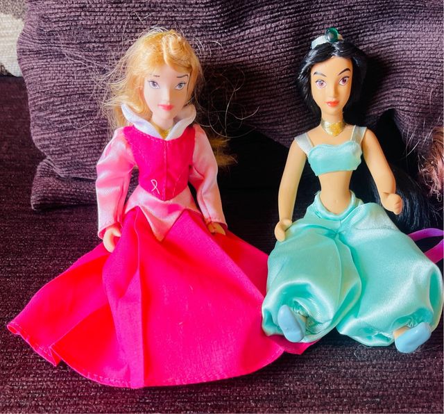 Muñecas Disney: Blancanieves, Jasmín, etc.