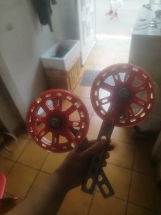 Ruedines bici infantiles c/luz