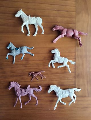 Lote juguetes vaqueros & indios