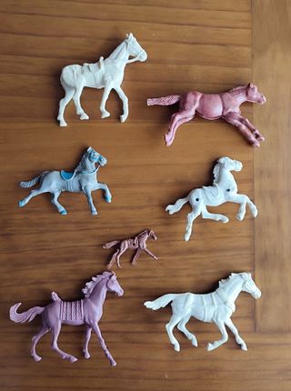 Lote juguetes vaqueros & indios