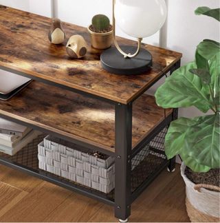 Mueble TV industrial - Madera y metal