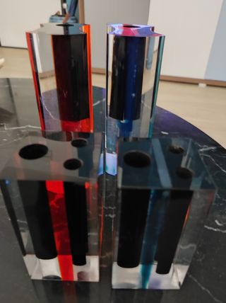 Vasi e portapenne Plexiglass - Luigi Massoni