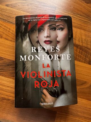 Libro “la violinista roja” de Reyes Monforte