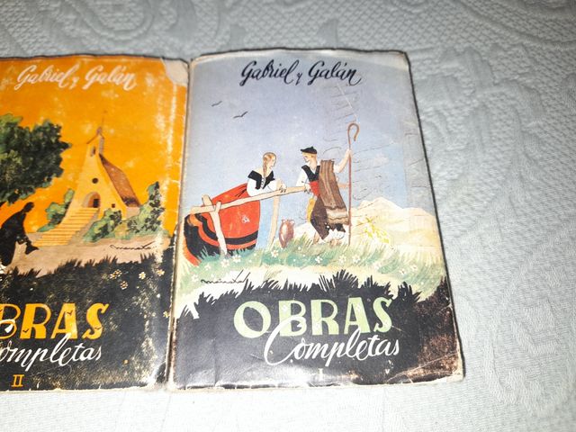 Obras completas Gabriel y Galán.
