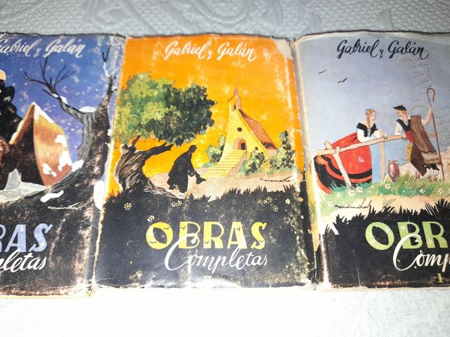 Obras completas Gabriel y Galán.