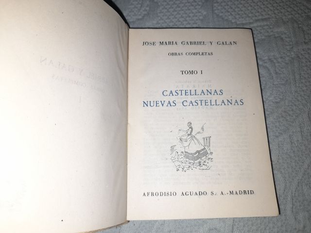 Obras completas Gabriel y Galán.