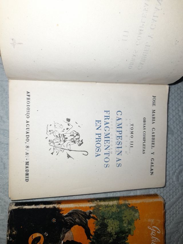 Obras completas Gabriel y Galán.