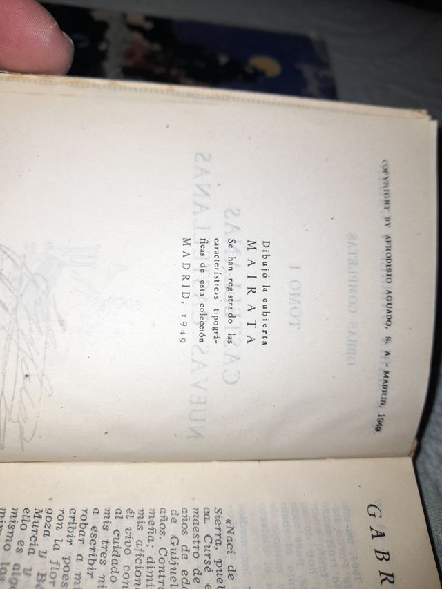 Obras completas Gabriel y Galán.