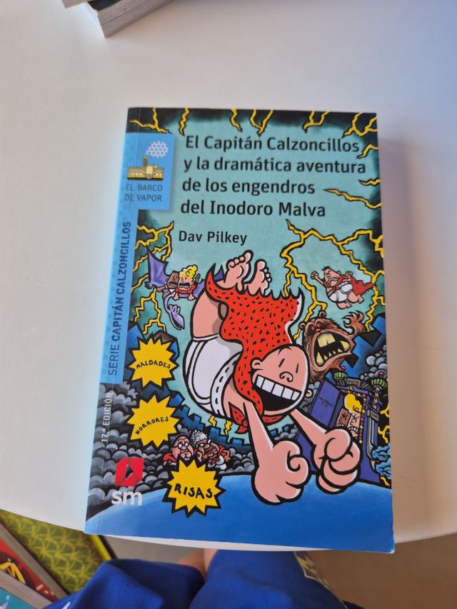 El Capitán Calzoncillos y la dramática aventura...