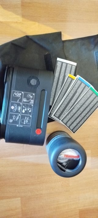 Compresor 12V para autocaravana y kit anti pinchaz