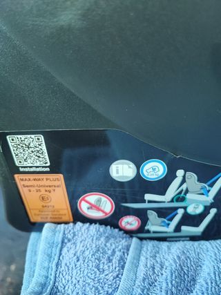Silla Britax Römer para coche