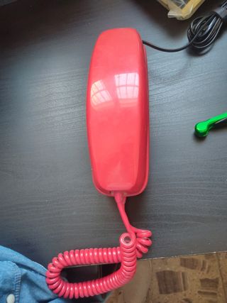 Teléfono Góndola Rojo