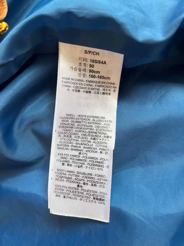 Chaqueta Levi's azul entretiempo