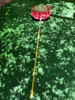 Rastrillo de hojas - Rojo