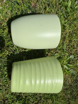 set di 2 Vasi verdi