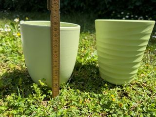 set di 2 Vasi verdi
