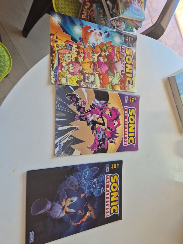 Sonic: The Hedhegog núm. 33 ,28 y 30