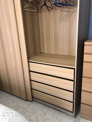 Armario ropero IKEA - 2 puertas correderas