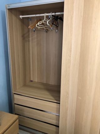 Armario ropero IKEA - 2 puertas correderas