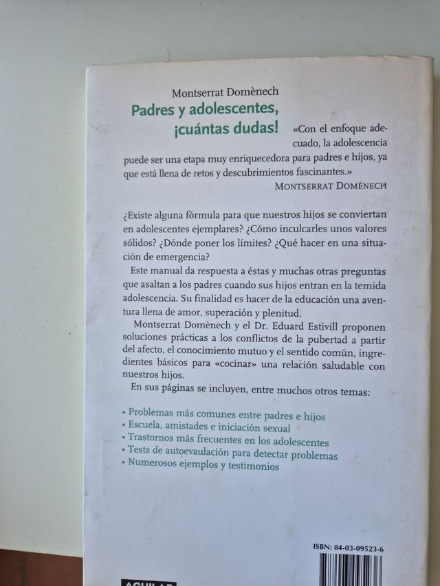 PADRES Y ADOLENCENTES ¡CUANTAS DUDAS! (Spanish ...