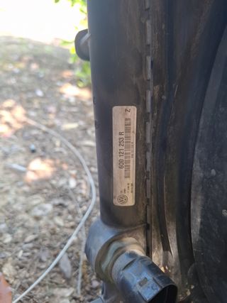 Radiador coche usado