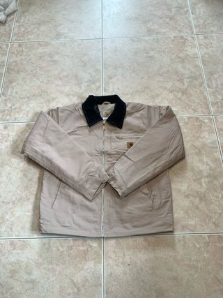 Chaqueta Harington Carhartt Detroit Beige Talla M.
