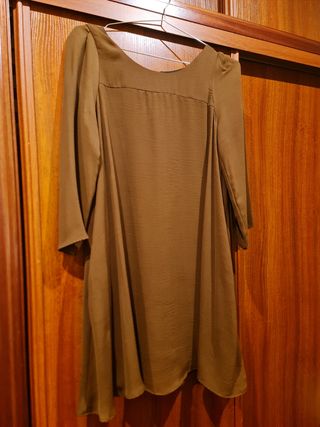 Vestido Zara marrón - Talla L