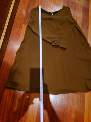 Vestido Zara marrón - Talla L