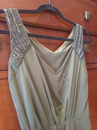 Vestido Sfera verde caqui