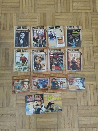 Lote de 14 películas DVD western oeste