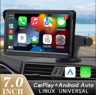 Reproductor Coche 7" CarPlay Android Auto - NUEVO!