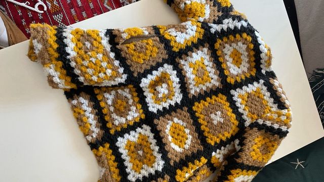 Abrigo lana niño, polar, talla 6