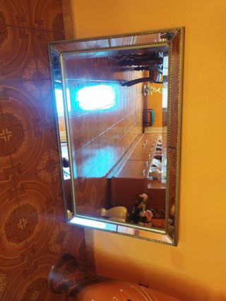 Espejo antiguo dorado 110 de largox 0,70 alto