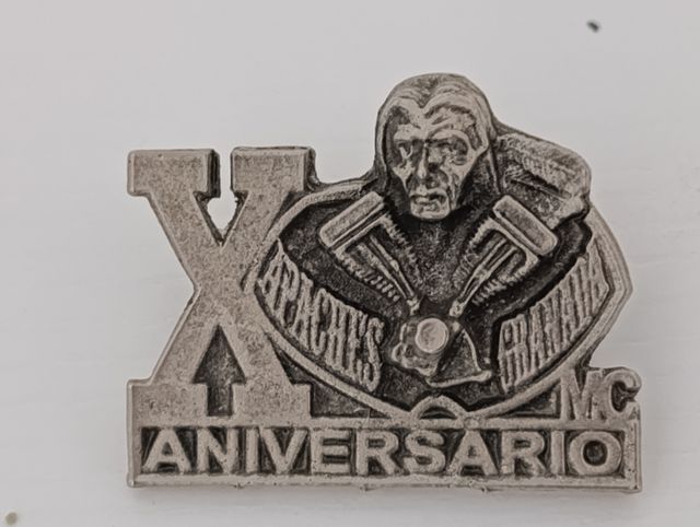 Pin Apaches Granada MC X Aniversario