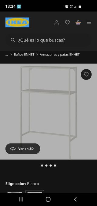 Estante Ikea blanco - 905.160.80