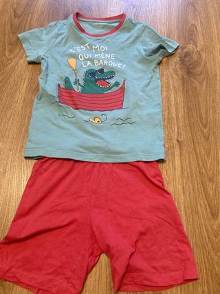 Pijama niño 8 años - Cocodrilo