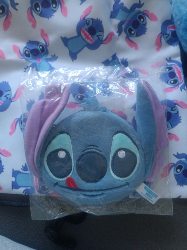 Cartera Stitch azul