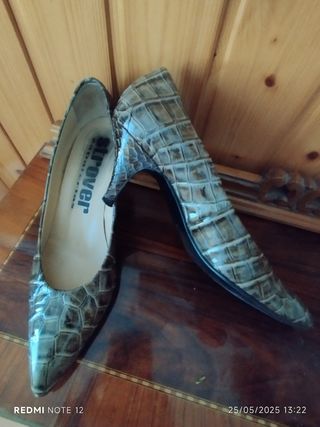 Zapatos Strover piel cocodrilo