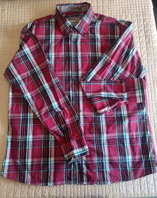 Camisa Bonachulo cuadros rojos - Talla 6 