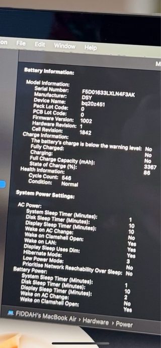 MacBook Air 13" 2020