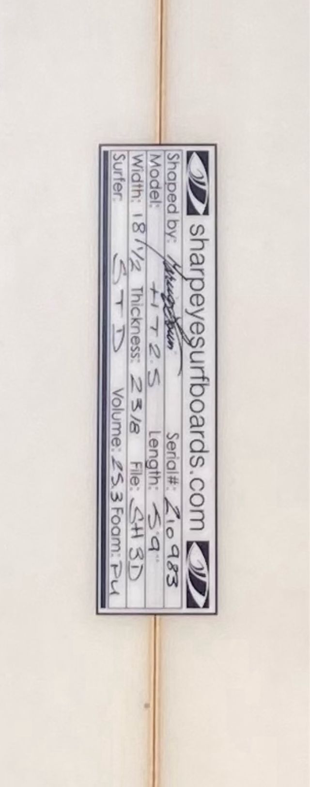 Tavola da surf Sharpeye H.T 2.5