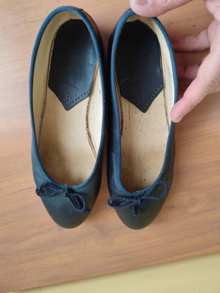 Parisinas o merceditas piel talla 36
