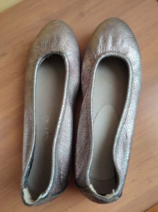 Parisinas o merceditas piel talla 36